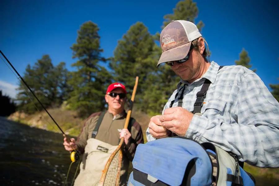 Orvis fishing burnt orange - Gem